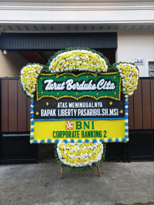 Papan Bunga Duka di Bimomartani