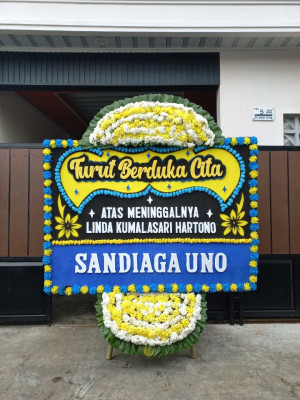 Papan Bunga Duka di Bimomartani